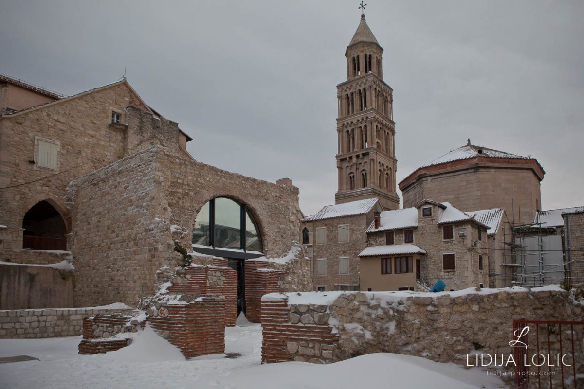 Snow in Split